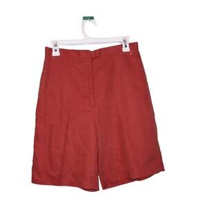 Haley Reserve Golf Shorts Size 6  Salmon Orange Red